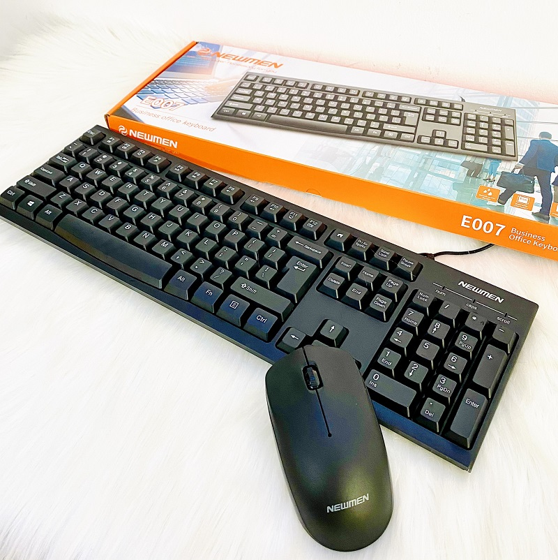 Hình ảnh chi tiết Bộ Combo Key-Mouse dây usb Newmen T007 - Ảnh số 1