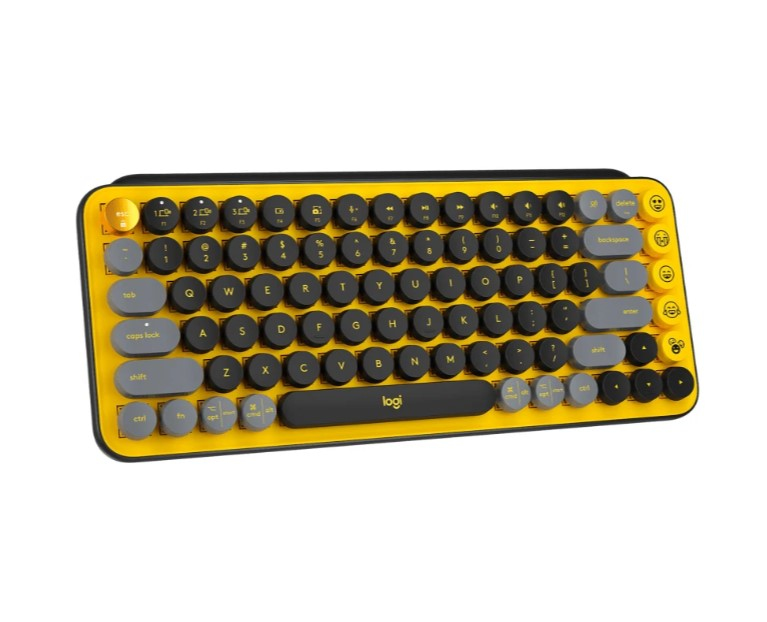 Hình ảnh chi tiết Bàn phím cơ không dây Logitech Pops Key vàng - Ảnh số 1