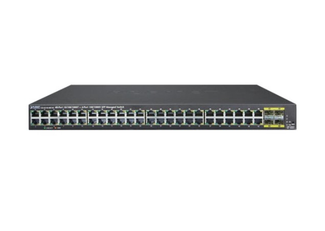 Hình ảnh chi tiết THIẾT BỊ CHUYỂN MẠCH PLANET IPV4/IPV6, 48-PORT 10/100/1000BASE-T + 4-PORT 100/1000MBPS SFP L2/L4 /SNMP MANAGEABLE GIGABIT ETHERNET SWITCH_GS-4210-48T4S - Ảnh số 1