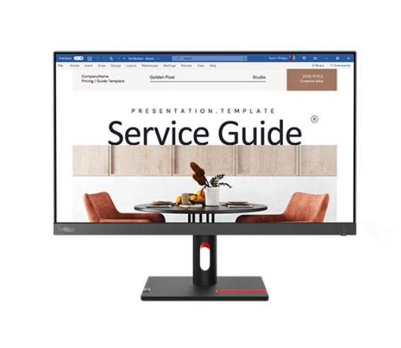Hình ảnh chi tiết MÀN HÌNH VI TÍNH (LCD) LENOVO THINKVISION S24I-30 23.8INCH/ 1920X1080/ 100HZ/ IPS/ WLED/ VGA/ HDMI/ ĐEN(63DEKAR3WW) - WARRANTY 03 YEAR - Ảnh số 1