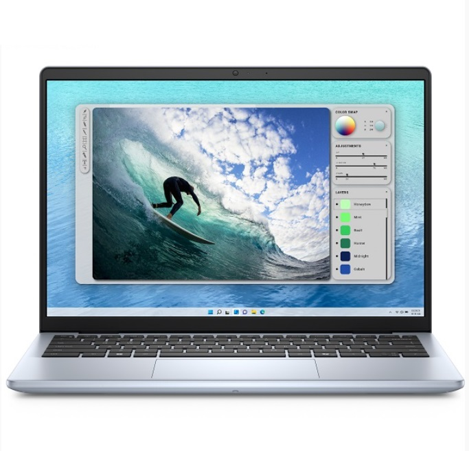 Hình ảnh chi tiết MÁY TÍNH XÁCH TAY(NB) DELL INS14 5440 I5-1334U/ 16GD5/ 512SSD/ 14.0FHD+/ 16: 10/ FP/ 3C41W/ W11SL+OFFICE/ LED_KB/ PRES/ XANH(NDY5V1) - 01Y - Ảnh số 1