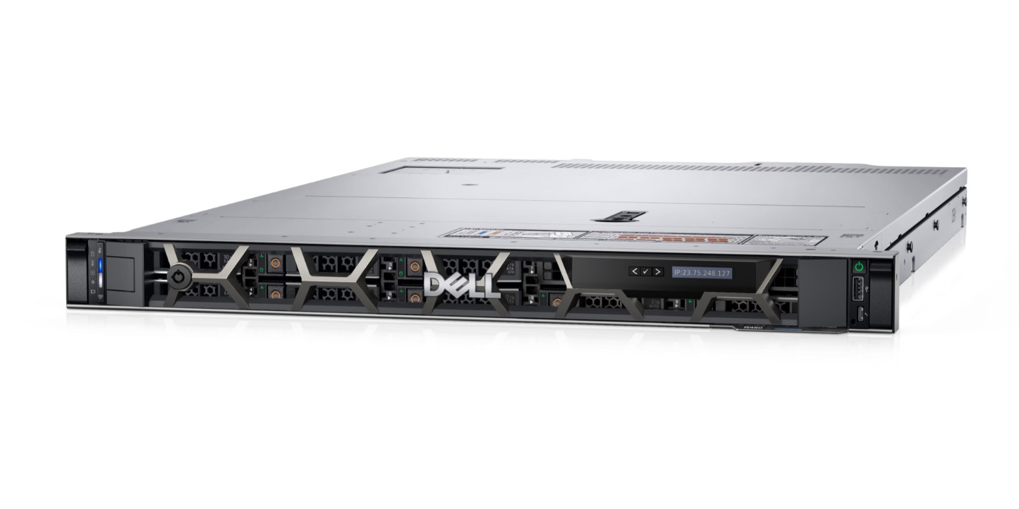 Hình ảnh chi tiết MÁY TÍNH CHỦ DELL POWEREDGE R450 SERVER/4x3.5IN/ INTEL XEON SILVER 4310 2.1G/ 16GB RDIMM/ 4TB SAS/ PERC H755/ IDRAC9,EXPRESS/ PSU 1x800W/ BC5720DP/ DVDRW/ PROSUPPORT 48M - Ảnh số 1