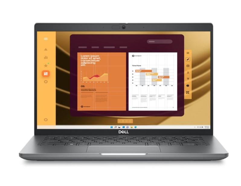 Hình ảnh chi tiết [L5450-125U-16512U]* MÁY TÍNH XÁCH TAY DELL LATITUDE 5450 INTEL CORE ULTRA 5 125U (12 MB CACHE, 12 CORES, 14 THREADS, UP TO 4.3 GHZ TURBO)/16GB/512SSD/14 INCH FHD/3 CELLS /UBUNTU/PRO SUPPORT - 01Y - Ảnh số 1