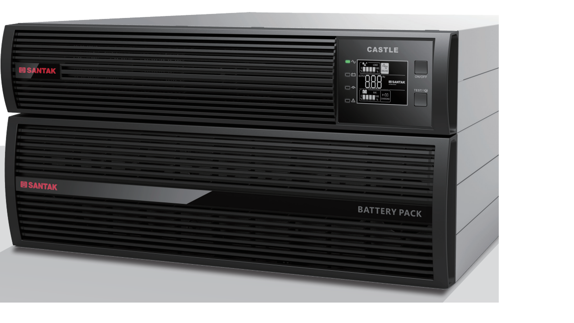Hình ảnh chi tiết BỘ LƯU ĐIỆN SANTAK - MÃ HÀNG RACK 6KS EBM - Ảnh số 1