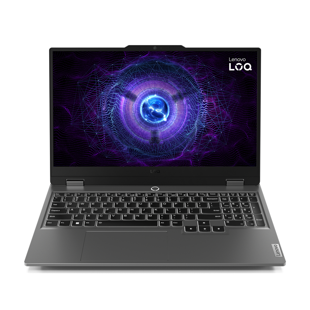 Hình ảnh chi tiết [83GS001SVN]* MÁY TÍNH XÁCH TAY LENOVO LOQ - 15IAX9, 15.6IN FHD_144HZ, CORE_I5-12450HX, 12GB_DDR5, SSD_512GB, NVIDIA GEFORCE RTX 2050 4GB GDDR6, WIN 11, XÁM - BH 2 NĂM - Ảnh số 1