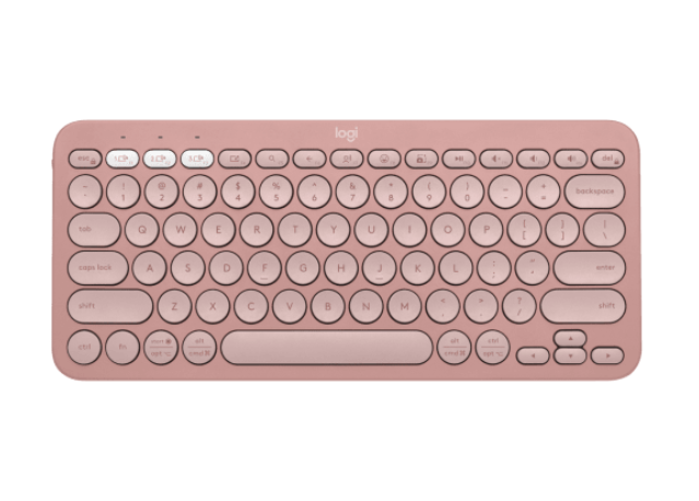Hình ảnh chi tiết BÀN PHÍM LOGITECH PEBBLE KEYS 2 K380S HỒNG - Ảnh số 1