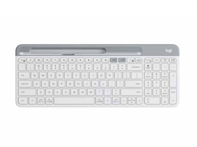 Hình ảnh chi tiết BÀNPHÍM (KEYBOARD) LOGITECH K580 SLIMMULTIDEVICE WIRELESS/TRẮNG(WHITE)(920-009211) - Ảnh số 1
