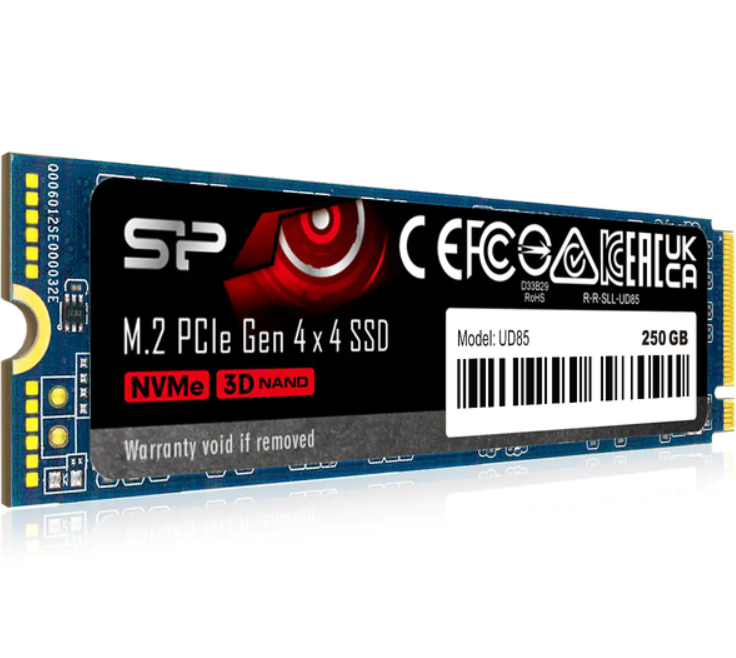 Hình ảnh chi tiết Ổ CỨNG (SSD)M.2 2280 PCIE SSD,UD85,250GB SP250GBP44UD8505 - Ảnh số 1