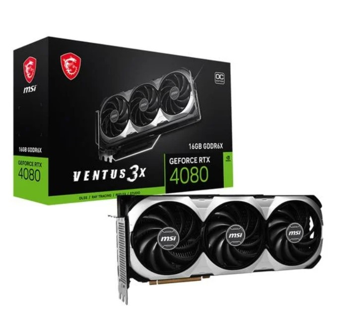 Hình ảnh chi tiết CẠC MÀN HÌNH MSI GEFORCE RTX 4080 SUPER 16G VENTUS 3X OC - Ảnh số 1
