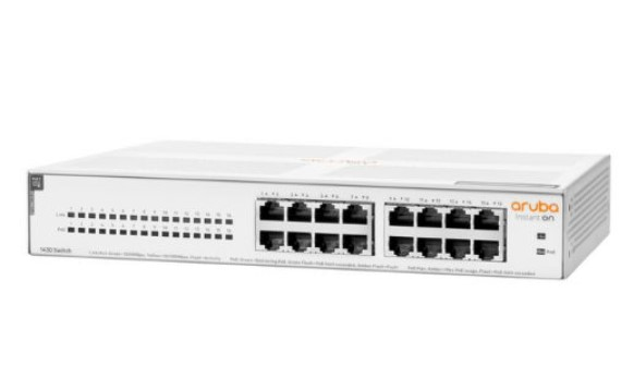 Hình ảnh chi tiết Thiết bị chuyển mạch HPE Aruba IOn 1430 16G 124W Sw, HP WTY_R8R48A - Ảnh số 1