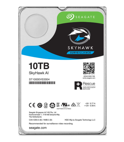 Hình ảnh chi tiết Ổ CỨNG 3.5 SEAGATE SKYHAWK AI 10TB - ST10000VE001 - Ảnh số 1