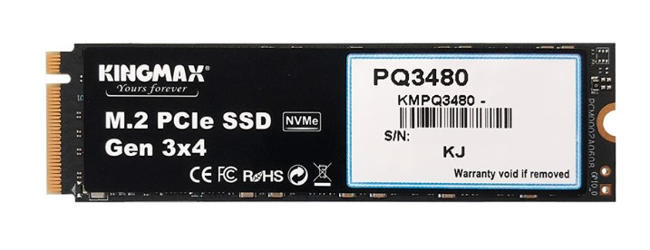 Hình ảnh chi tiết Ổ ĐĨA CỨNG MÁY TÍNH KINGMAX PQ3480 1TB (ZEUS M.2 PCIE - GEN3X4) - Ảnh số 1