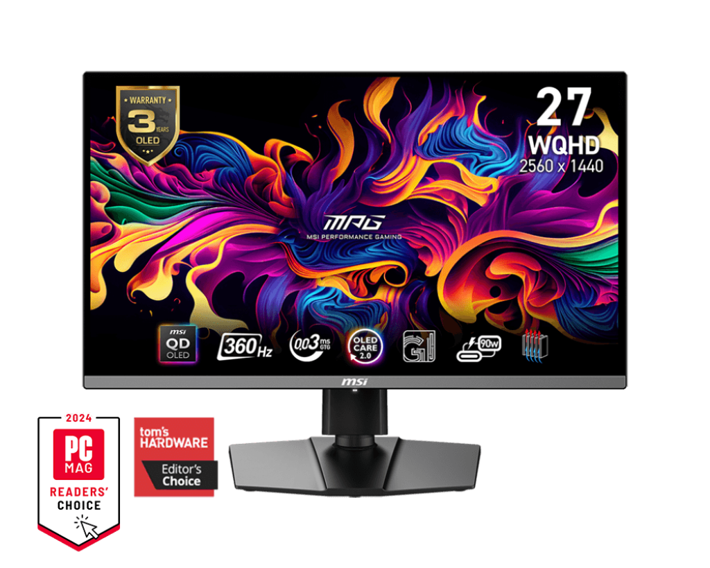 Hình ảnh chi tiết Màn hình MSI MPG 271QRX QD-OLED (Model:3CD7) 26.5 inch - Ảnh số 1