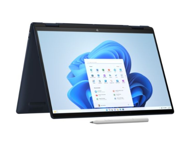 Hình ảnh chi tiết [AY8W3PA]* NB HP ENVY X360 14-FC0155TU/CORE ULTRA 7- 155U/16GB RAM/1TB SSD/INTEL GRAPHICS/14 INCH 2.8K/WEBCAM/3 CELL/WLAN AX+BT/PEN/OFC21HS/WIN11 HOME 64/BLUE - 01Y - Ảnh số 1