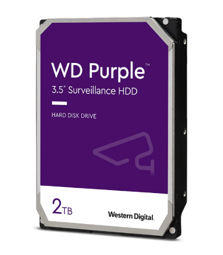 Hình ảnh chi tiết Ổ CỨNG WESTERN DIGITAL 2TB (PURPLE, WD23PURZ) - Ảnh số 1