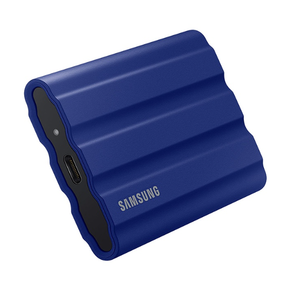 Hình ảnh chi tiết Ổ CỨNG SSD GẮN NGOÀI SAMSUNG T7 SHIELD PORTABLE 1TB, MÀU XANH, MODEL: MU-PE1T0R/WW - Ảnh số 1