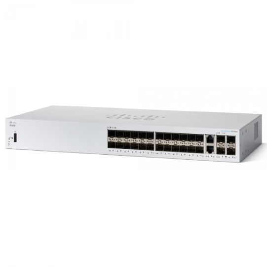 Hình ảnh chi tiết THIẾT BỊ CHUYỂN MẠCH CISCO SB CBS350 MANAGED 24 -PORT GE, 4x1G SFP_CBS350-24T-4G-EU - Ảnh số 1