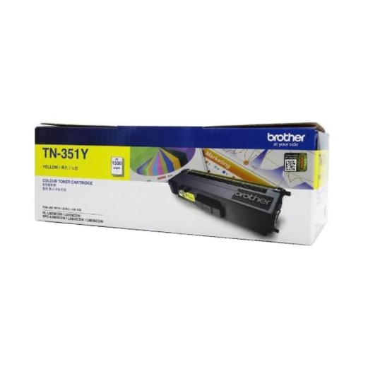 Hình ảnh chi tiết MỰC VÀNG BROTHER TN 351Y ( HL-8250CDN/L8350CDW/MFC-8850CDW ) - Ảnh số 1