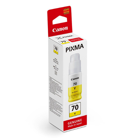 Hình ảnh chi tiết MỰC VÀNG CANON GI - 70Y - Ảnh số 1