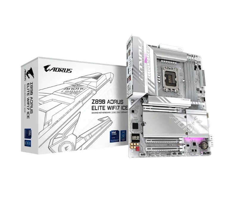 Hình ảnh chi tiết Mạch chính vi tính Gigabyte Z890 A ELITE WF7 ICE - Ảnh số 1