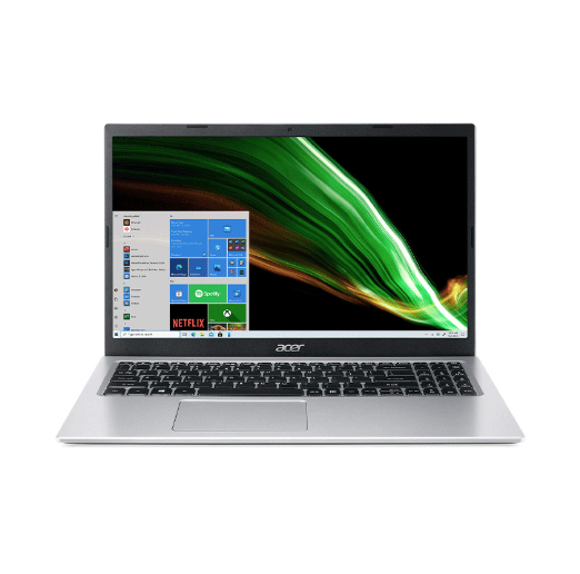 Hình ảnh chi tiết NB ACER ASPIRE 3 A315-58-529V, CORE I5-1135G7/ 4GBRAM/ 256GBSSD/ INTEL IRIS XE GRAPHICS/ 15.6FHD/ WEBCAM/ 36.7WH/ WLAN AC+BT/ WIN11/ BẠC(PURE SILVER), RMN:N20C5_NX.ADDSV.00N - 01Y - Ảnh số 1