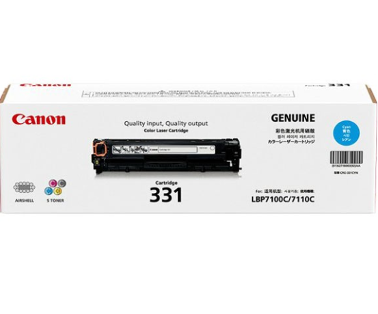 Hình ảnh chi tiết MỰC XANH CANON 331C ( LBP7100 ) - Ảnh số 1