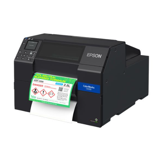 Hình ảnh chi tiết MÁY IN NHÃN MÃ VẠCH MÀU EPSON CW-C6550A (MK) ( P/N C31CH77106E2 ) - Ảnh số 1