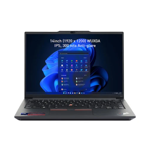 Hình ảnh chi tiết MÁY TÍNH XÁCH TAY LENOVO THINKPAD E14 GEN 6 INTEL CORE ULTRA 5 125U (4.30 GHZ)/ 16GB RAM/ 512GB SSD/ WF & BT/ 14 INCH WUXGA/ WINDOWS 11 HOME(21M7004JVN)-2Y - Ảnh số 1