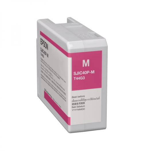 Hình ảnh chi tiết MỰC IN  Epson SJIC40P-M:INK CART. FOR CW-C6050/C6550 (P/N C13T44G300) - Ảnh số 1