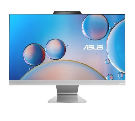 Hình ảnh chi tiết [A3402WVAK-WPC080W] MÁY TÍNH ĐỂ BÀN ASUS A3402WV i3-1315U/8GD5/512G/23.8 FHD/CAM/MIC/WiFi6/BT5/WL_KB/WL_M/W11H/2Y-OS/TRẮNG - Ảnh số 1