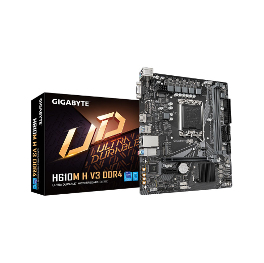 Hình ảnh chi tiết MẠCH CHÍNH VI TÍNH GIGABYTE H610M S2H V2 DDR4 (BULK) - Ảnh số 1