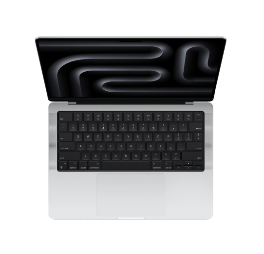 Hình ảnh chi tiết MR7J3SA/A (MBP) APPLE M3 CHIP/8C CPU/10C GPU/8GB/512GB SSD/14.2IN/ BẠC (SILVER) - Ảnh số 1