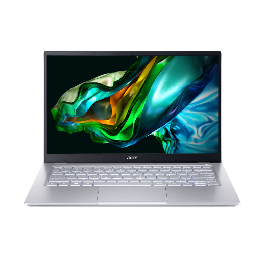 Hình ảnh chi tiết [NX.KG3SV.002] MÁY TÍNH XÁCH TAY ACER SWIFT GO 14 SFG14-41-R5JKR5-7530U/ 16GD4/1TG SSD_PCIE/14.0FHD/IPS/FP/BT5/4C/ALU/W11S L/BẠC - Ảnh số 1