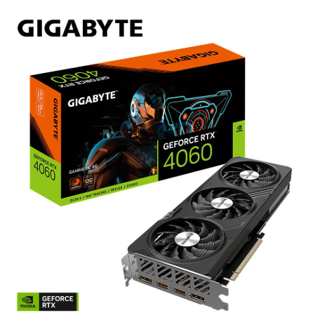 Hình ảnh chi tiết CẠC MÀN HÌNH GIGABYTE 8GB GV-N4060GAMING OC-8GD - Ảnh số 1