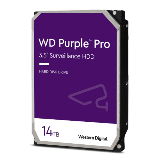Hình ảnh chi tiết Ổ CỨNG LẮP TRONG WESTERN DIGITAL 14TB 3.5 INCH SATA, MÀU TÍM (PURPLE PRO) (WD142PURP) - Ảnh số 1