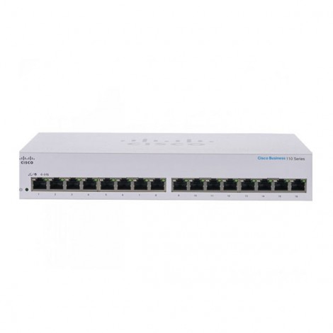 Hình ảnh chi tiết Thiết bị chia mạng Cisco CBS110-16T-EU 16 cổng Gigabit - Ảnh số 1