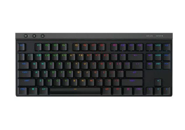 Hình ảnh chi tiết BÀN PHÍM (KEYBOARD) LOGITECH G515 TKL LIGHTSPEED WIRELESS/BLUETOOTH RGB GAMING/ĐEN (BLACK)(920-012580) - Ảnh số 1