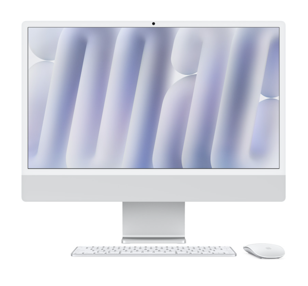 Hình ảnh chi tiết MÁY TÍNH ĐỂ BÀN (PC) APPLE IMAC M4 8C CPU/8C GPU/16GB RAM/ 56GB SSD/ 24.0IN/4.5K/BẠC(MWUC3SA/A) - Ảnh số 1