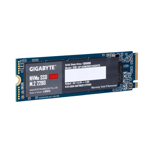 Hình ảnh chi tiết Ổ ĐĨA CỨNG CỦA MÁY VI TÍNH HIỆU GIGABYTE GP-GSM2NE3256GNTD 256GB (M.2 PCIE) - Ảnh số 1