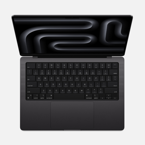 Hình ảnh chi tiết MÁY TÍNH XÁCH TAY(MBP) APPLE M4 PRO CHIP/14C CPU/20C GPU/24GB/512GB SSD/16.2"/140W/ĐEN (SPACE BLACK)(MX2X3SA/A) - Ảnh số 1