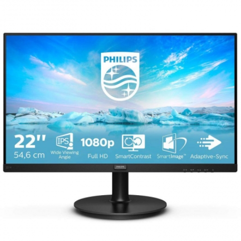 Hình ảnh chi tiết (LCD) PHILIPS 221V8LB3/74 21.5 INCH/1920x1080/120Hz(OC)/VA LED/VGA/HDMI/ĐEN - Ảnh số 1