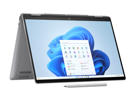 Hình ảnh chi tiết [A19BWPA]* NB HP ENVY X360 14- FC0086TU U7-155U/32G/512GSSD/14.0 T_2.8K/IR/OLED/PEN/WL/BT/3C/ALU/LKB/W 11H/BẠC - 01Y - Ảnh số 1
