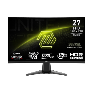 Hình ảnh chi tiết MÀN HÌNH MSI MAG 276CXF (27 INCH/FHD/VA/280HZ/0.5MS/CONG) - Ảnh số 1