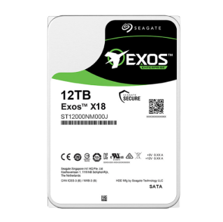 Hình ảnh chi tiết ổ cứng gắn trong Seagate Exos 12TB 7.2 RPM SATA 512E/4KN 3.5", 256MB Cache, 5YR WTY_ST12000NM000J - Ảnh số 1