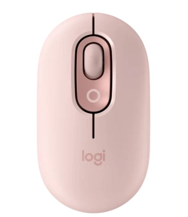 Hình ảnh chi tiết CHUỘT VI TÍNH (MOUSE) LOGITECH POP WITH EMOJI NEW WIRELESS/BLUETOOT/HỒNG (ROSE)(910-007402) - Ảnh số 1