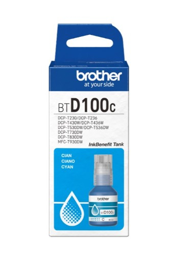 Hình ảnh chi tiết MỰC MÁY IN PHUN BROTHER BTD100C - Ảnh số 1