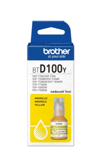 Hình ảnh chi tiết MỰC MÁY IN PHUN BROTHER BTD100Y - Ảnh số 1