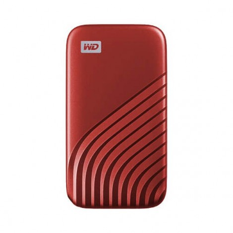 Hình ảnh chi tiết Ổ cứng GN WD My PassPort SSD 2TB USB 3.2 Gen 2, màu đỏ WDBAGF0020BRD-WESN - Ảnh số 1