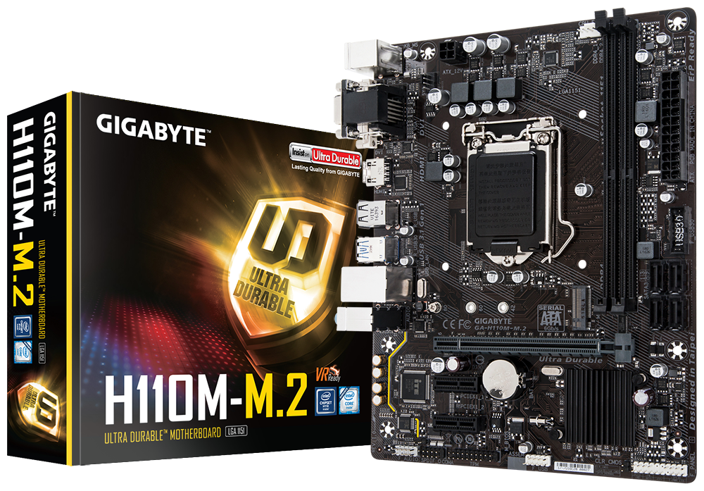 Hình ảnh chi tiết Mạch chính vi tính Gigabyte H110M-M.2 - Ảnh số 1