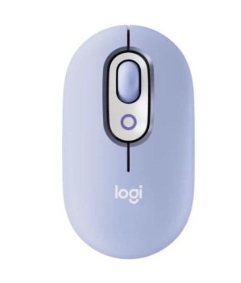 Hình ảnh chi tiết CHUỘT VI TÍNH (MOUSE) LOGITECH POP WITH EMOJI NEW WIRELESS/BLUETOOT/TÍM (LILAC)(910-007403) - Ảnh số 1